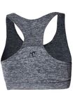 Iron-ic Dámská dvouvrstvá sportovní podprsenka Iron-ic Barva: Grey melange, Velikost: S/M