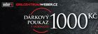 Weber Dárkový poukaz v hodnotě 1000 Kč