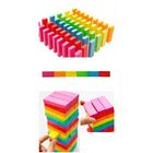 Dřevěná skladací věž barevná