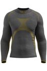 Iron-ic FIS ** lyžařské termo triko s certifikací proti prořezu hranami lyží při pádu Barva: Grey, Velikost: L/XL