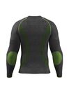 Iron-ic Lyžařské triko s certifikací proti prořezu hranami lyží při pádu Barva: Black/Green, Velikost: L/XL
