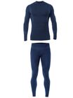 Iron-ic Pánská termo souprava, triko s dlouhým rukávem a legíny Barva: Black, Velikost: XXL