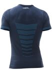 Iron-ic Pánské funkční triko s krátkým rukávem anatomického střihu Barva: Blue/Bluette, Velikost: S/M