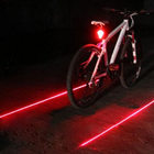 Laserové světlo na kolo LED červená