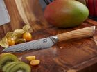 SOK Univerzální nůž 115 mm, SOK Olive Sunshine Damascus