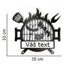 Personalizovaná grilovací dekorace Grill L