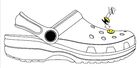 PRIME Připínáček PRIME ozdoba na boty Crocs