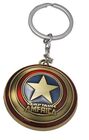 Marvel Přívěšek na klíče - štít Captain Amerika, mosaz