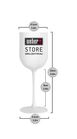 Weber Sklenice plastová 450ml WEBER bílá