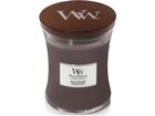 WoodWick střední svíčka Sueded Sandalwood