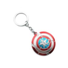 Marvel Přívěšek na klíče - štít Kapitan Amerika prasklý