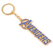 Marvel Přívěsek na klíče Avengers nápis Modrý