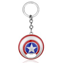 Marvel Přívěsek na klíče - štít Kapitan Amerika otvírák