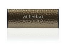 Millefiori Icon Vůně do auta Metal Shades Sandalo Bergamotto tmavě zlatá