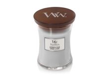 WoodWick střední svíčka Lavender & Cedar