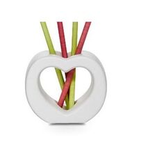 WoodWick Stojánek na vonné tyčinky Auto Reeds, bílé srdce