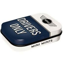 Retro mint box Mini Cooper Drivers Only