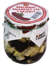 Nakládaný balkánský sýr s rajčaty, 395 g