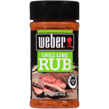 Weber Koření Chili Lime Rub, 163g