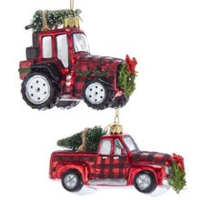 Vánoční ozdoba - Traktor / Pick-up, Kurt Adler