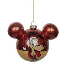 Disney Vánoční ozdoba - koule s ušima, motiv Pluto, Kurt Adler
