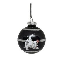 Disney Vánoční ozdoba - černá koule 101 dalmatians ø 6 cm, Kurt Adler