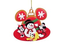 Disney Závěsná ozdoba - Mickey se sněhulákem