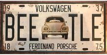 Retro Plechová cedule "VW BEETLE"