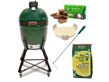 Gril na dřevěné uhlí Big Green Egg MEDIUM, set Easy Start