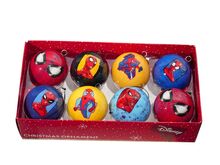 Marvel Sada vánočních ozdob se Spidermanem, 8 kusů