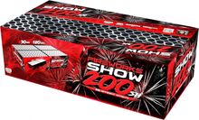 Pyrotechnika Kompaktní ohňostroj 200ran / 30mm, Fireworks show 200