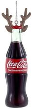 Ozdoba - láhev Coca Cola s parožím