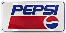 Retro Plechová cedule "Pepsi"
