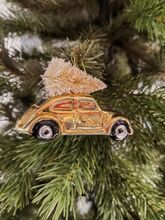 Highlife Vánoční ozdoba - autíčko zlaté