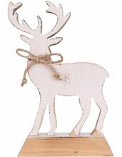 Vánoční dekorace - Dřevěný jelen