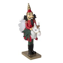 Vánoční dekorace - Louskáček na koni