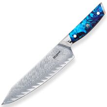 Dellinger Kuchařský nůž Blue Chef Kiritsuke, Dellinger Resin Future