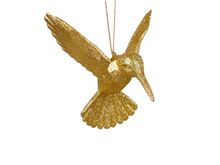 Vánoční ozdoba - kolibřík zlatý