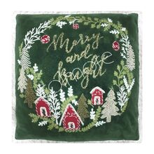 Colmore By Diga  Vánoční dekorace - polštář zelený