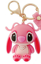 Disney Přívěsek na klíče Stitch růžový
