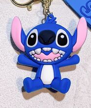 Disney Přívěsek na klíče Stitch modrý Lucky Day