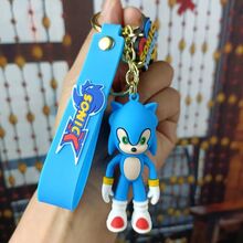 Přívěsek na klíče Sonic světle modrý