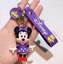 Disney Přívěsek na klíče Minnie Mouse fialová