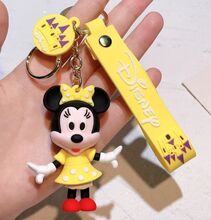 Disney Přívěsek na klíče Minnie Mouse žlutá
