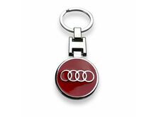 Highlife Přívěsek na klíče Audi červený