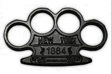 Boxer černý 1864 New York