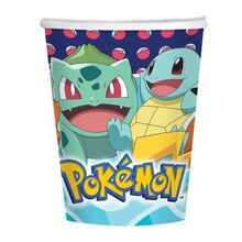 PAPÍROVÉ KELÍMKY POKEMON 250 ML 8ks