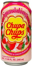 CHUPA CHUPS 345ml JAHODA SE SMETANOU