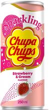 Chupa Chups Strawberry & Cream 250ml