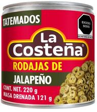 La Costeña Jalapeno Nacho Krájené 220g